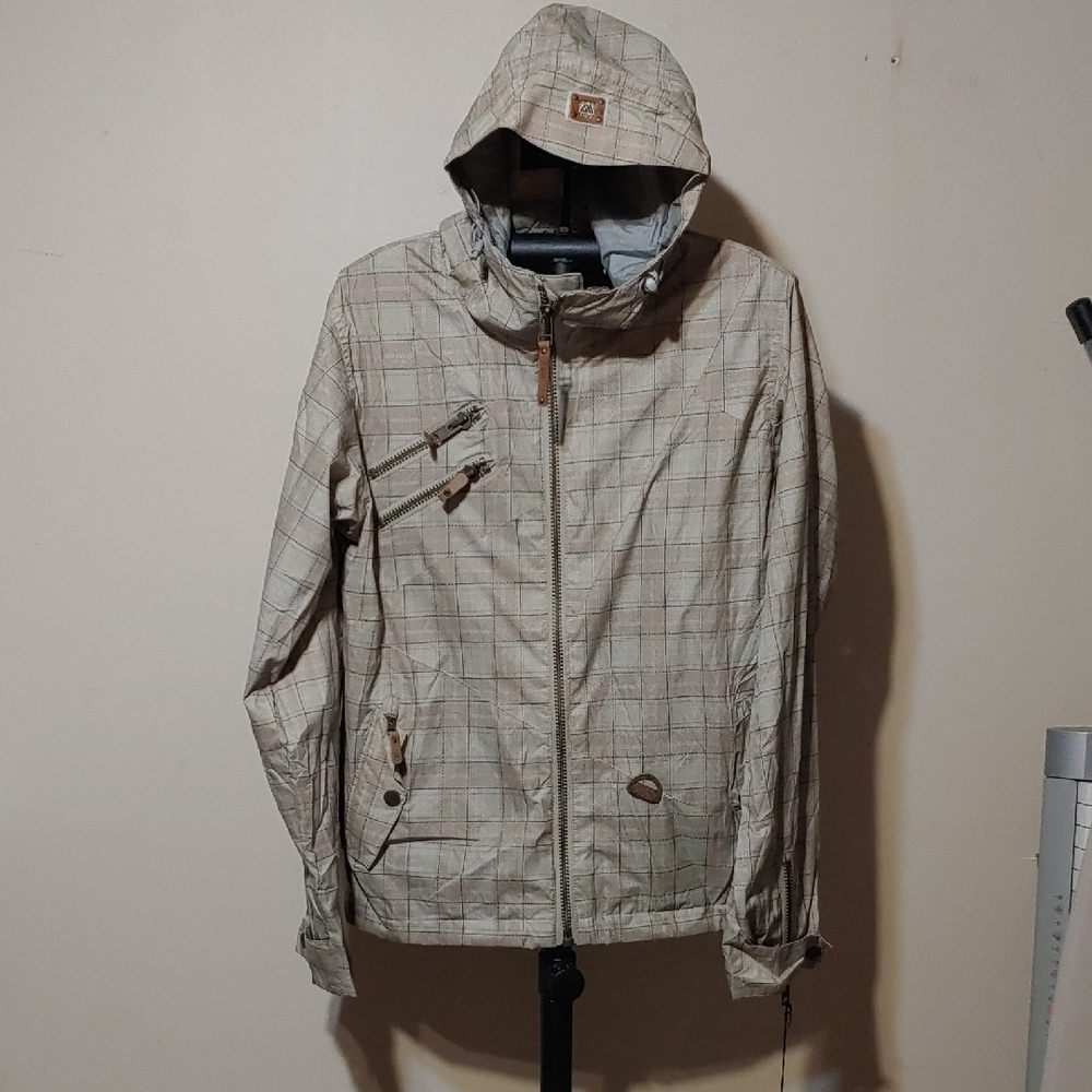 Allyance Plaid Hooded Women's Lightweight Snow Jacket
